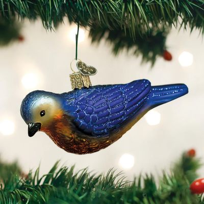 Western Bluebird Ornament