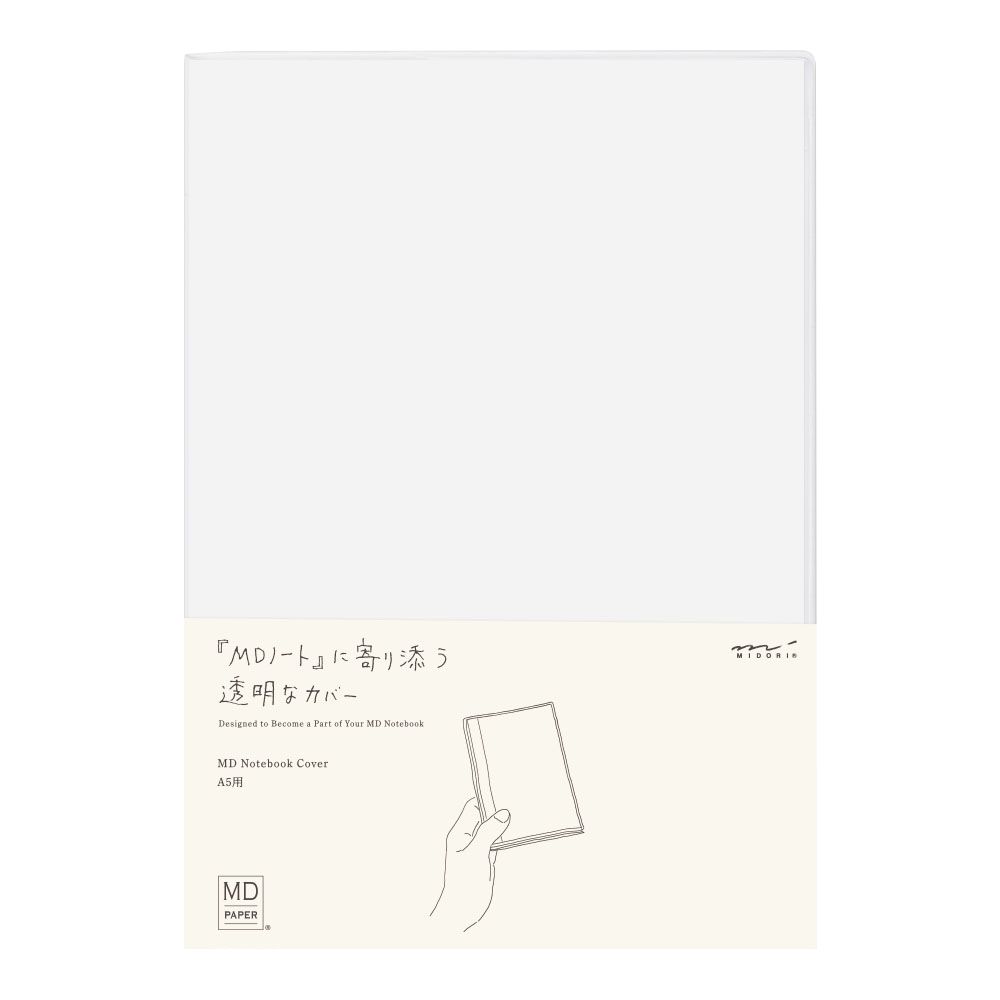 MD Clear Notebook Cover A5