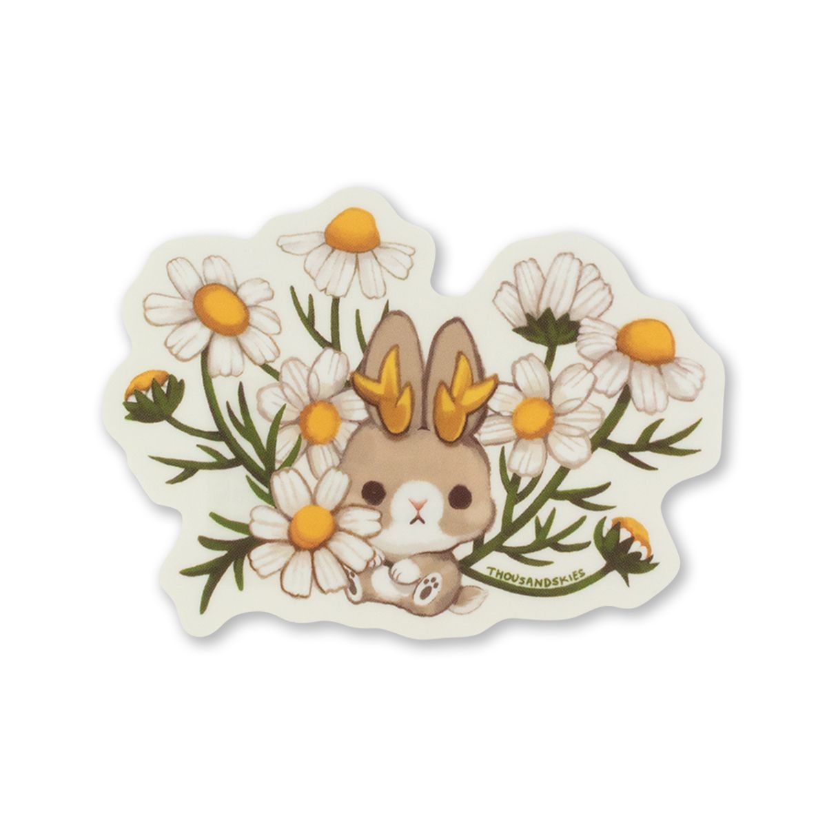 Jackalope's Garden Vinyl Sticker