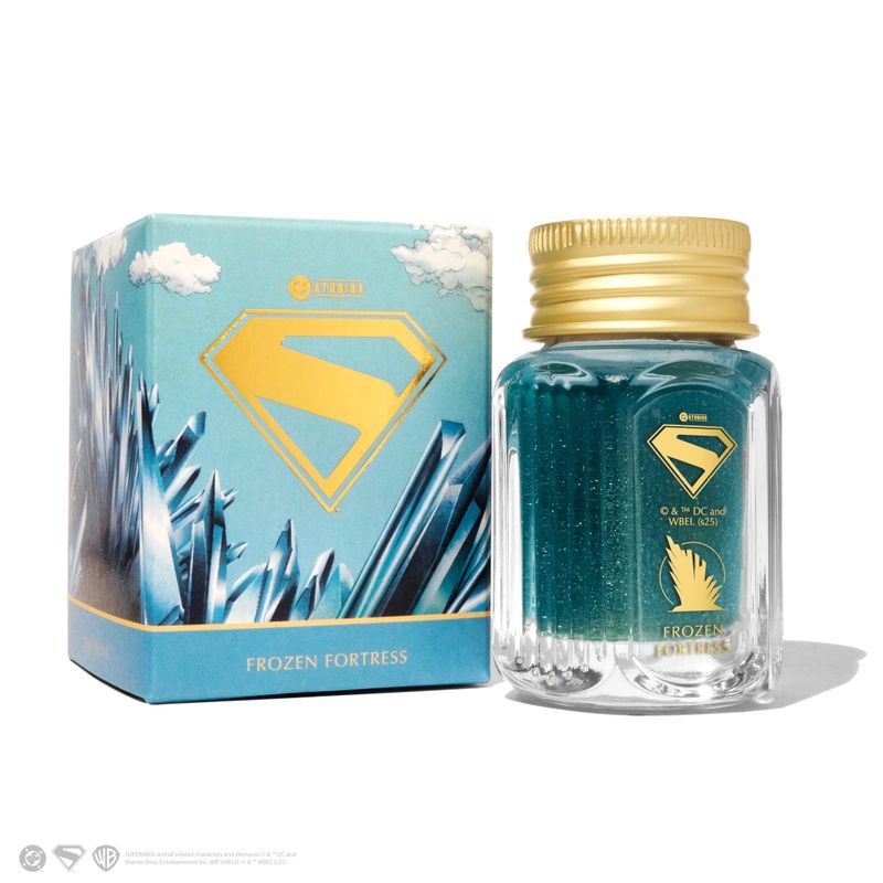Ferris Wheel Press Superman Frozen Fortress Bottled Ink (28ml)
