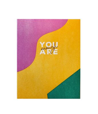 You are Enough Letterpress Card