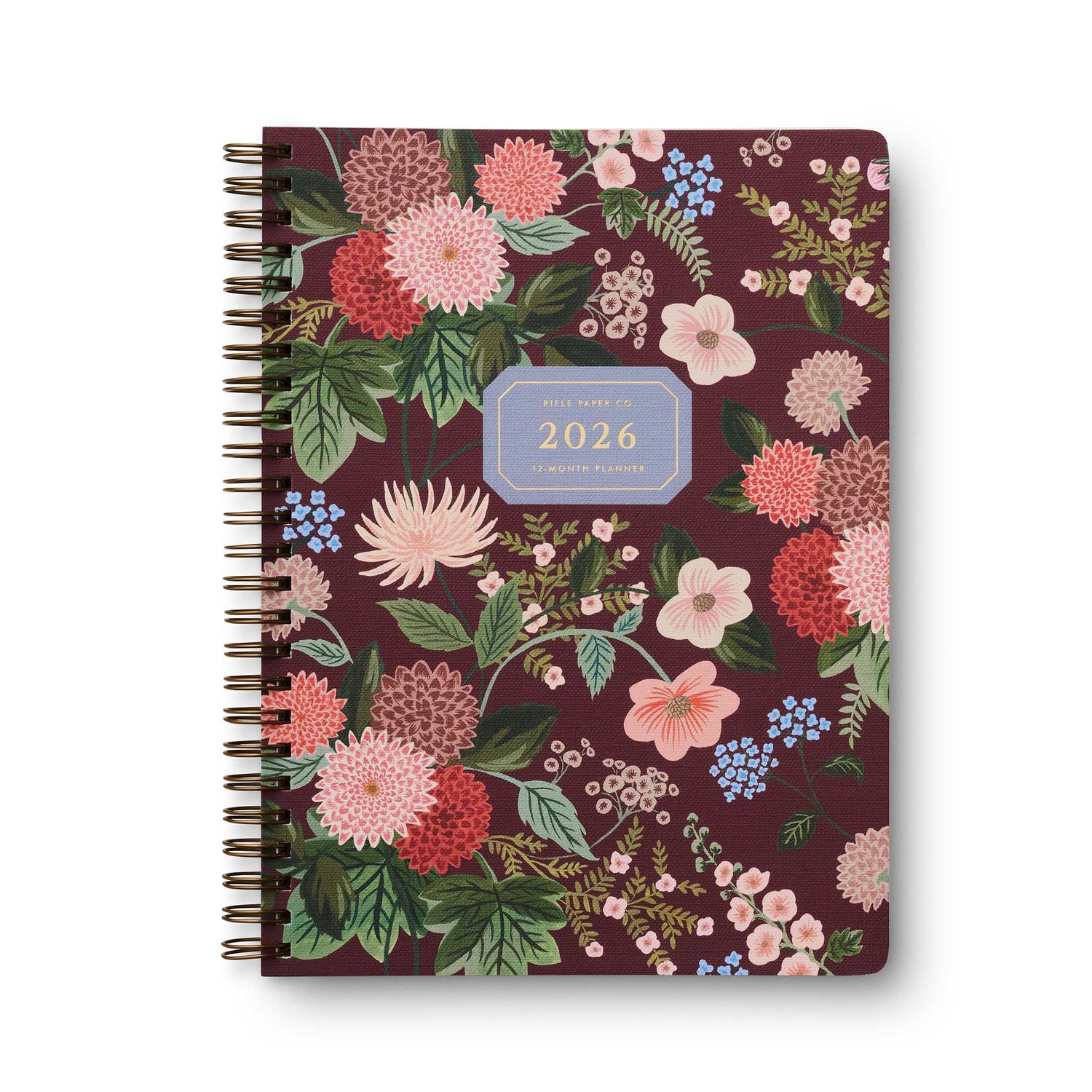 2026 Dahlia 12-Month Softcover Spiral Planner