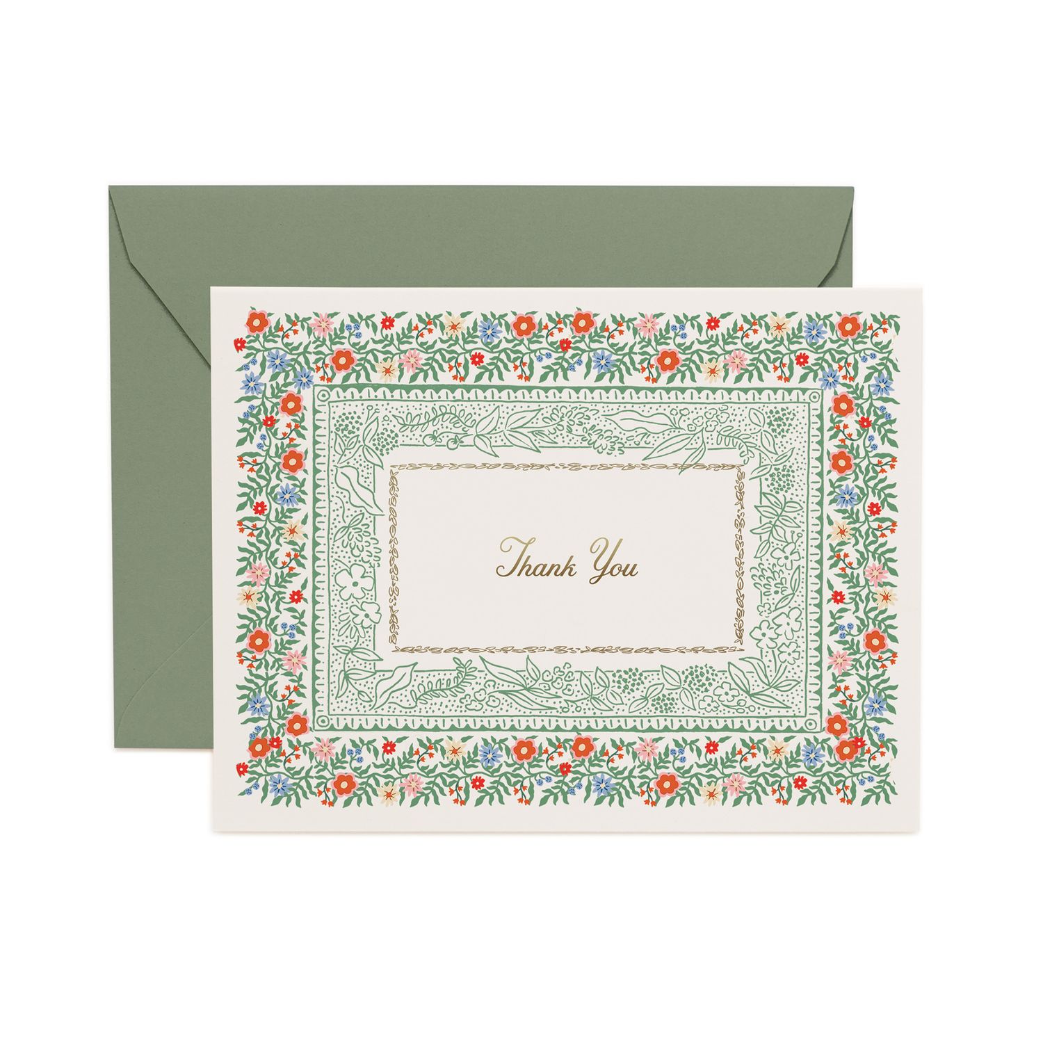 Rosette Thank You Cards Box of 8