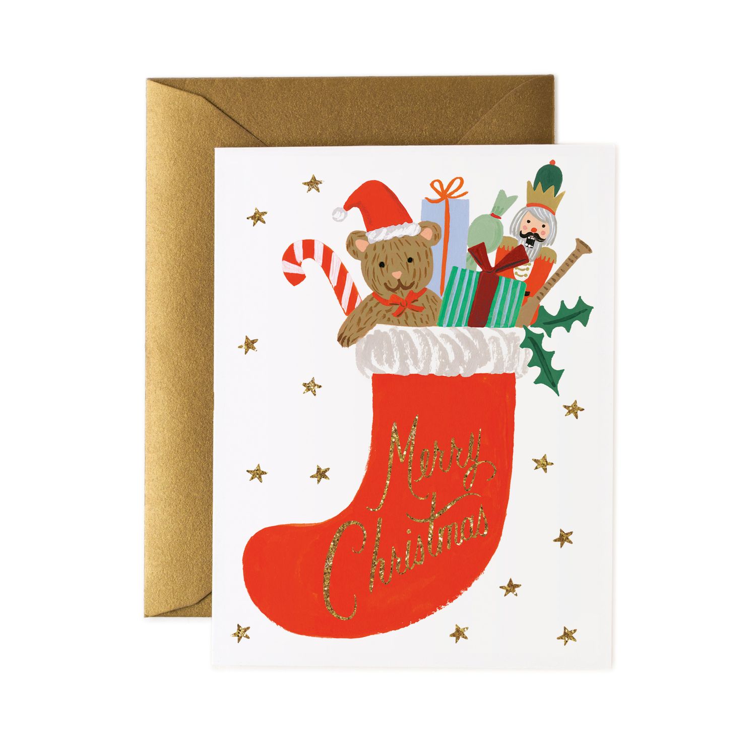 Toy Stocking Card