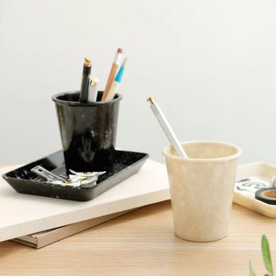 Penco Marble Pen Stand Ivory