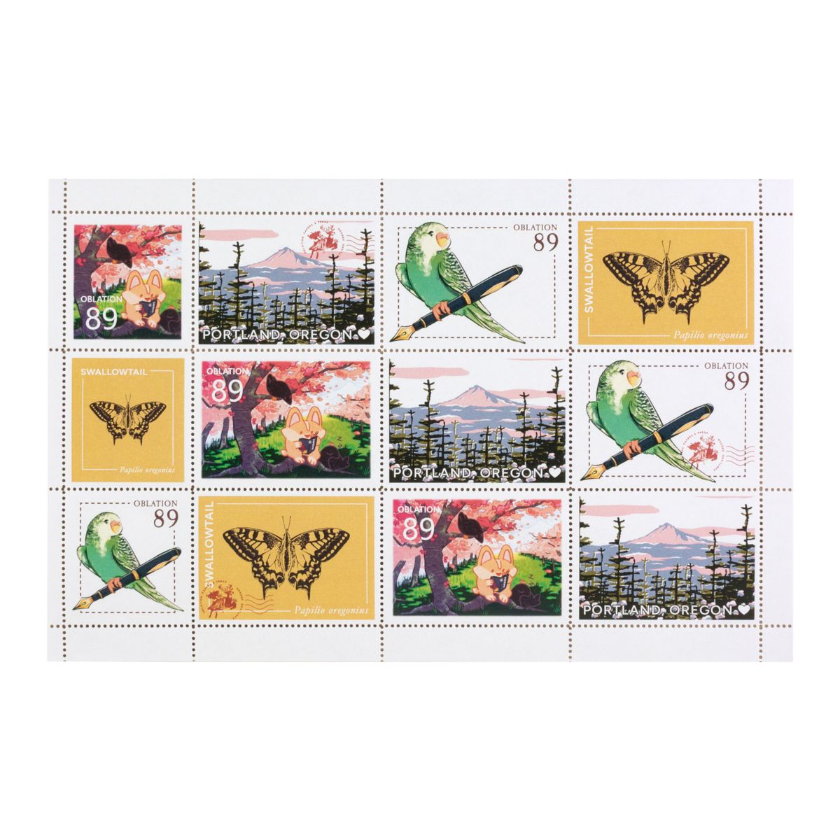 Oblation Stamp Sheet 2025
