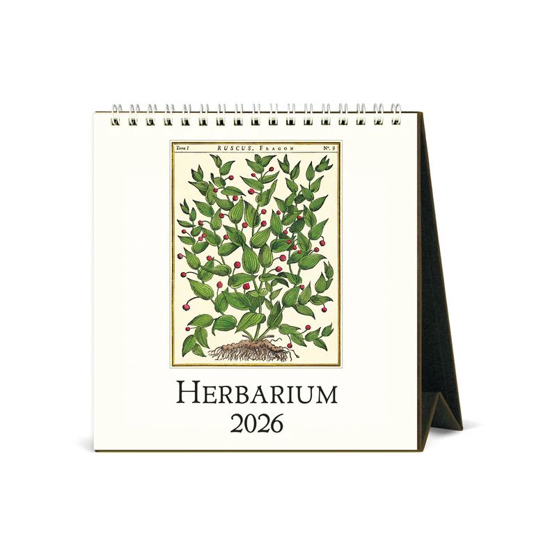 2026 Desk Calendar - Herbarium
