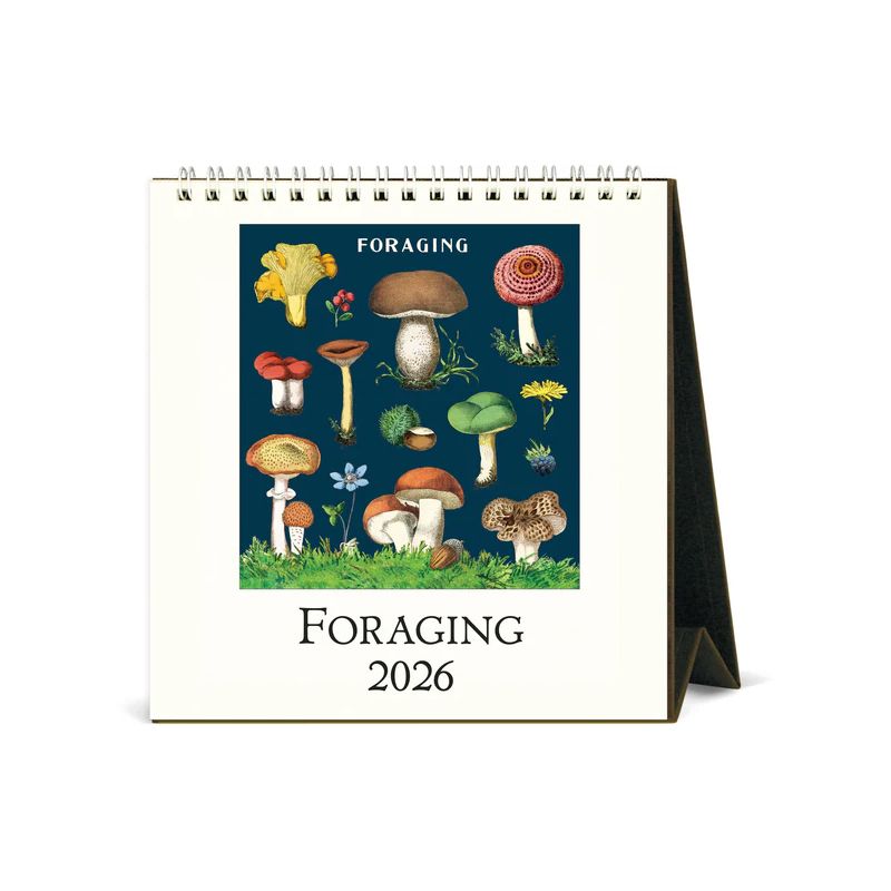 2026 Desk Calendar - Foraging