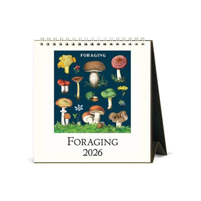 2026 Desk Calendar - Foraging