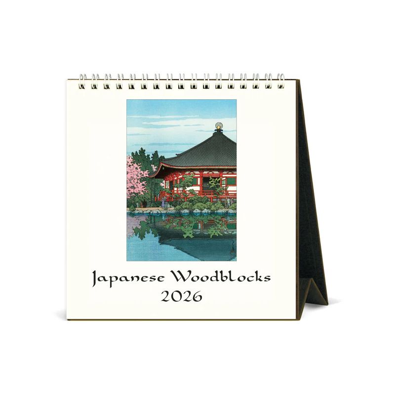 2026 Desk Calendar - Japanese Woodblocks