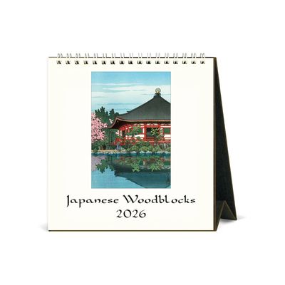 2026 Desk Calendar - Japanese Woodblocks