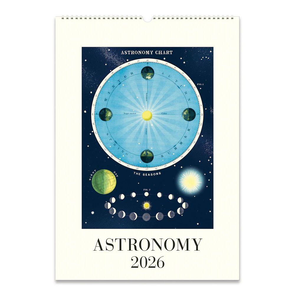 Cavallini Papers &amp; Co. 2026 Wall Calendar - Astronomy