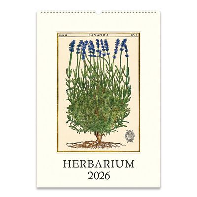 2026 Wall Calendar - Herbarium