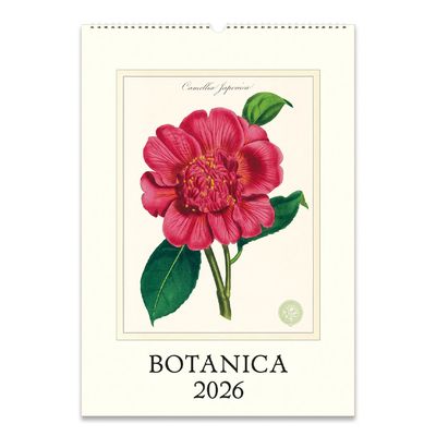 2026 Wall Calendar - Botanica