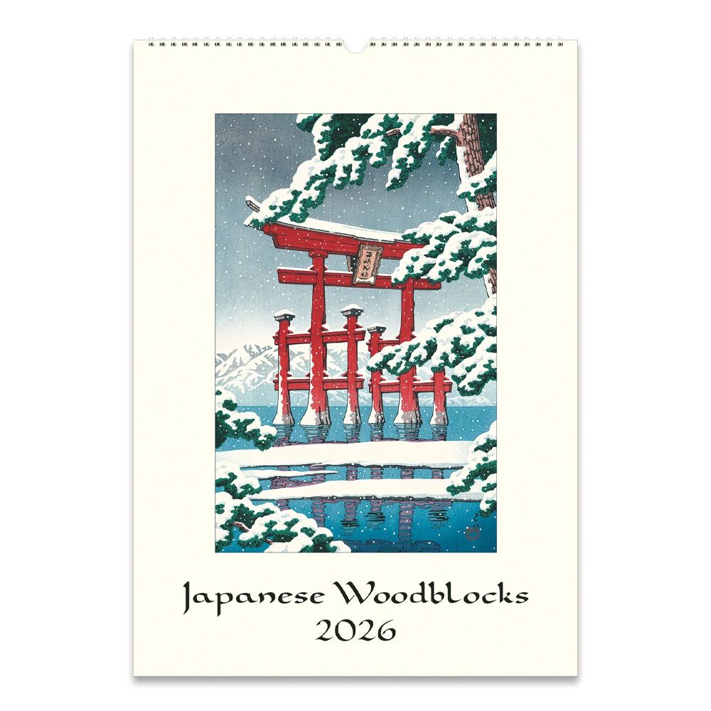 2026 Wall Calendar - Japanese Woodblocks