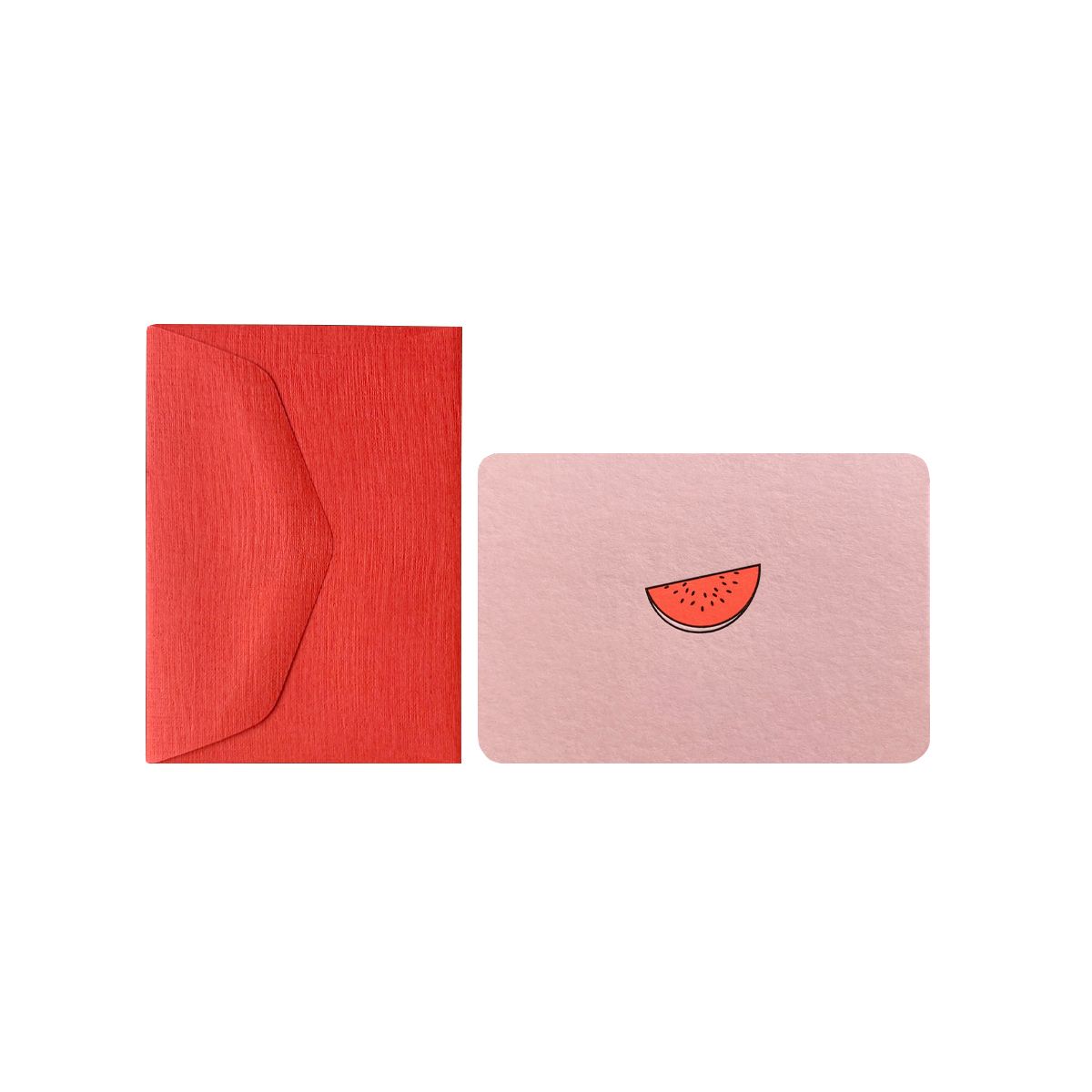Watermelon Mini Card and Envelope