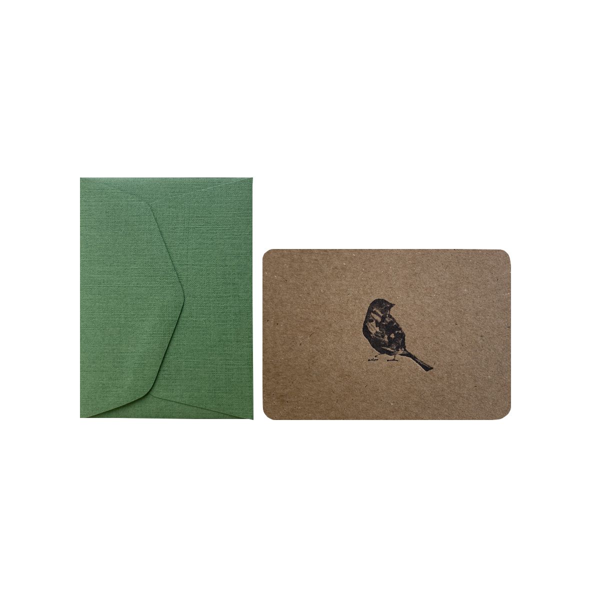 Sparrow Mini Card and Envelope