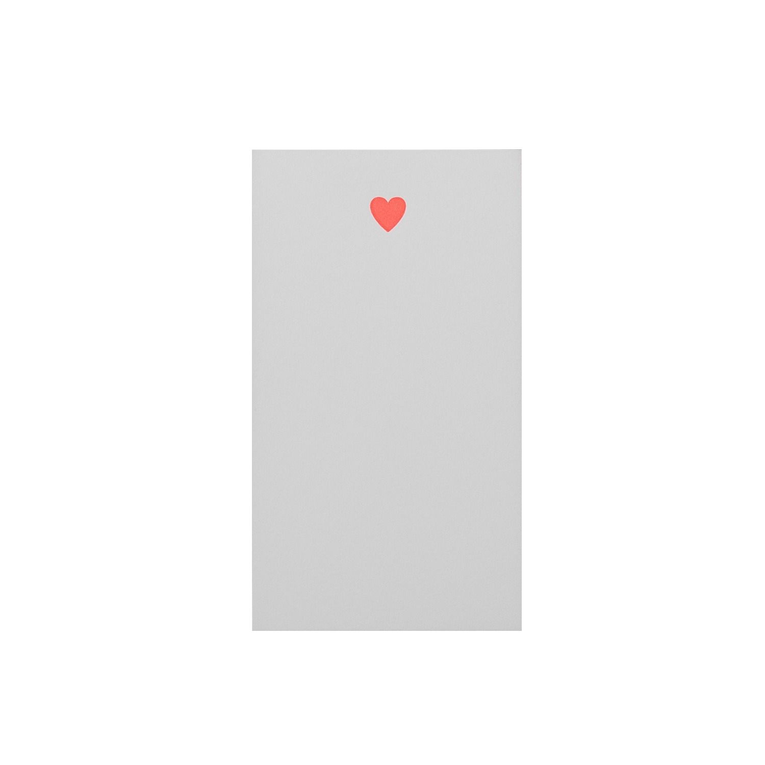Mini Notepad - Heart