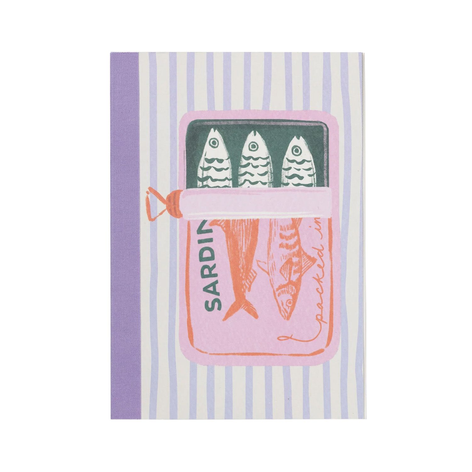 Sardine Snack Artisan Notebook
