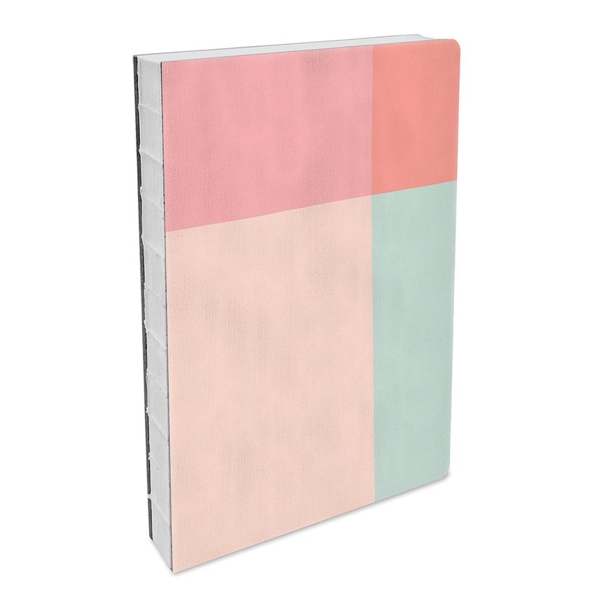 Pastel Color Block Medium Deconstructed Journal