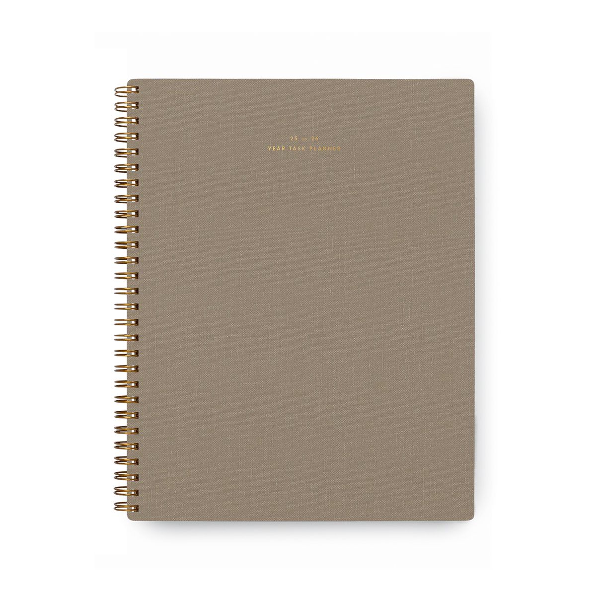 2025-2026 Year Task Planner Taupe