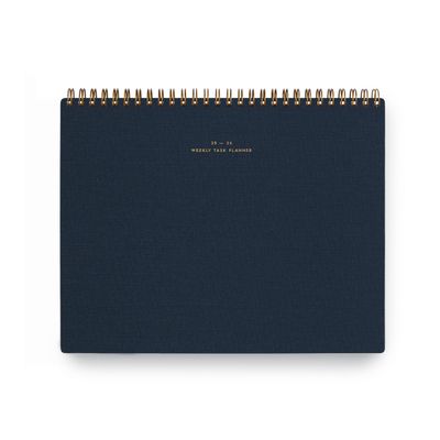 2025-2026 Weekly Task Planner Oxford Blue
