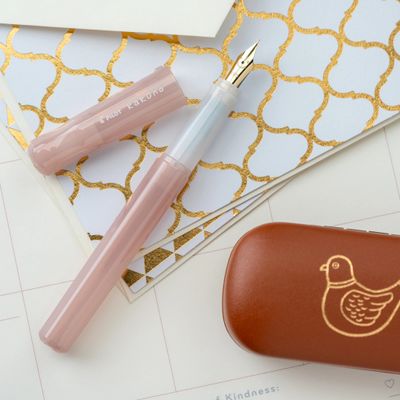 Pilot Kakuno Rosy Dusk Fountain Pen