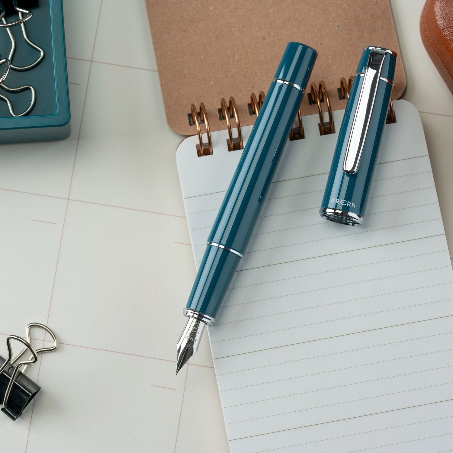Pilot Prera Empress Teal Fountain Pen