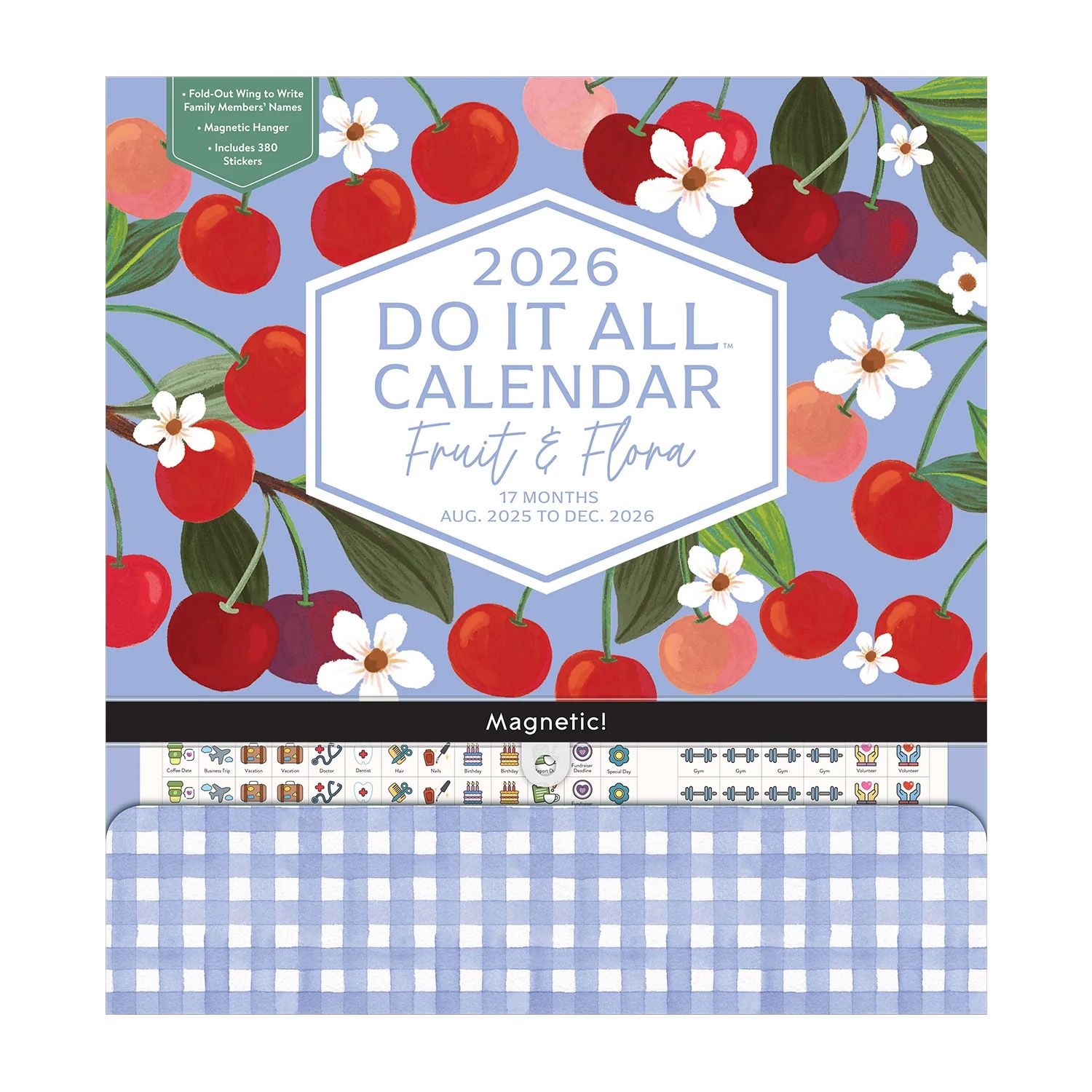 2026 Fruit &amp; Flora Do-it-all Wall Calendar