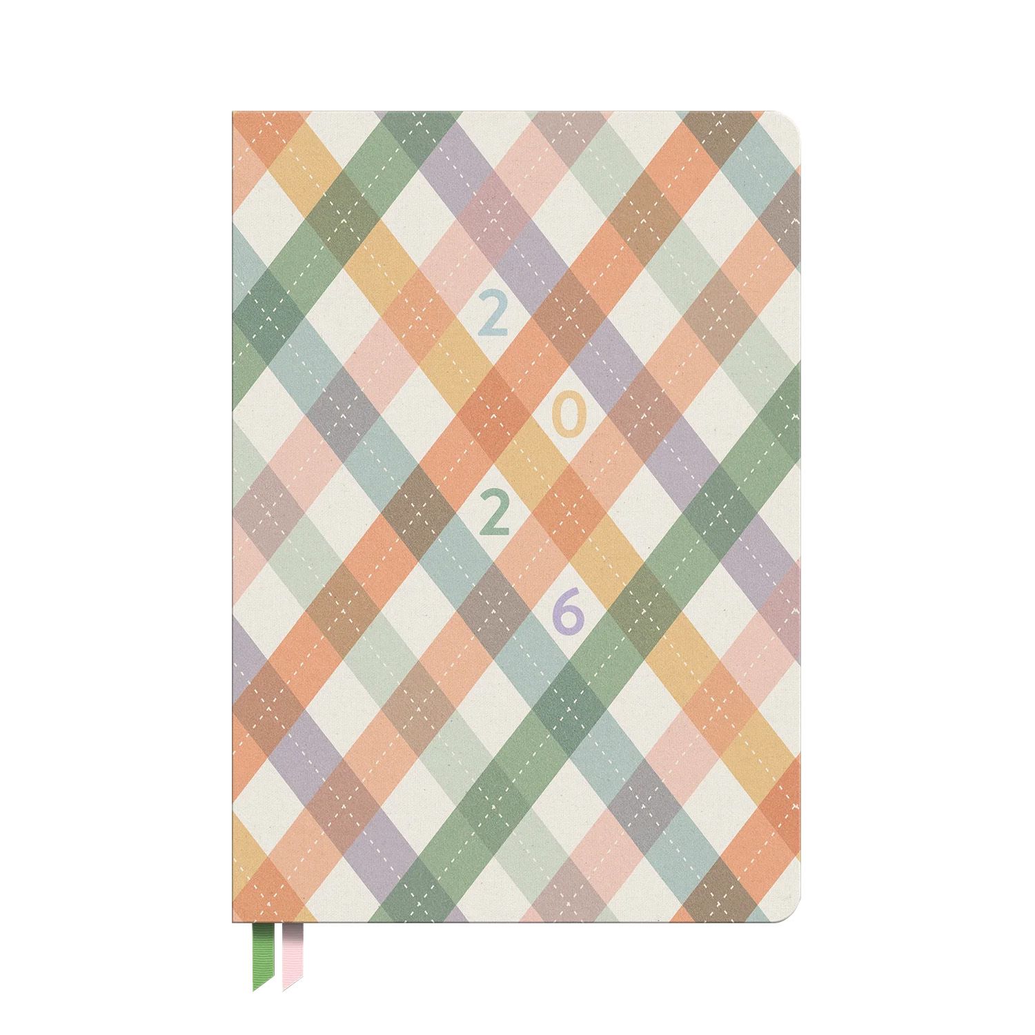 2026 Argyle Clara Clothbound Planner