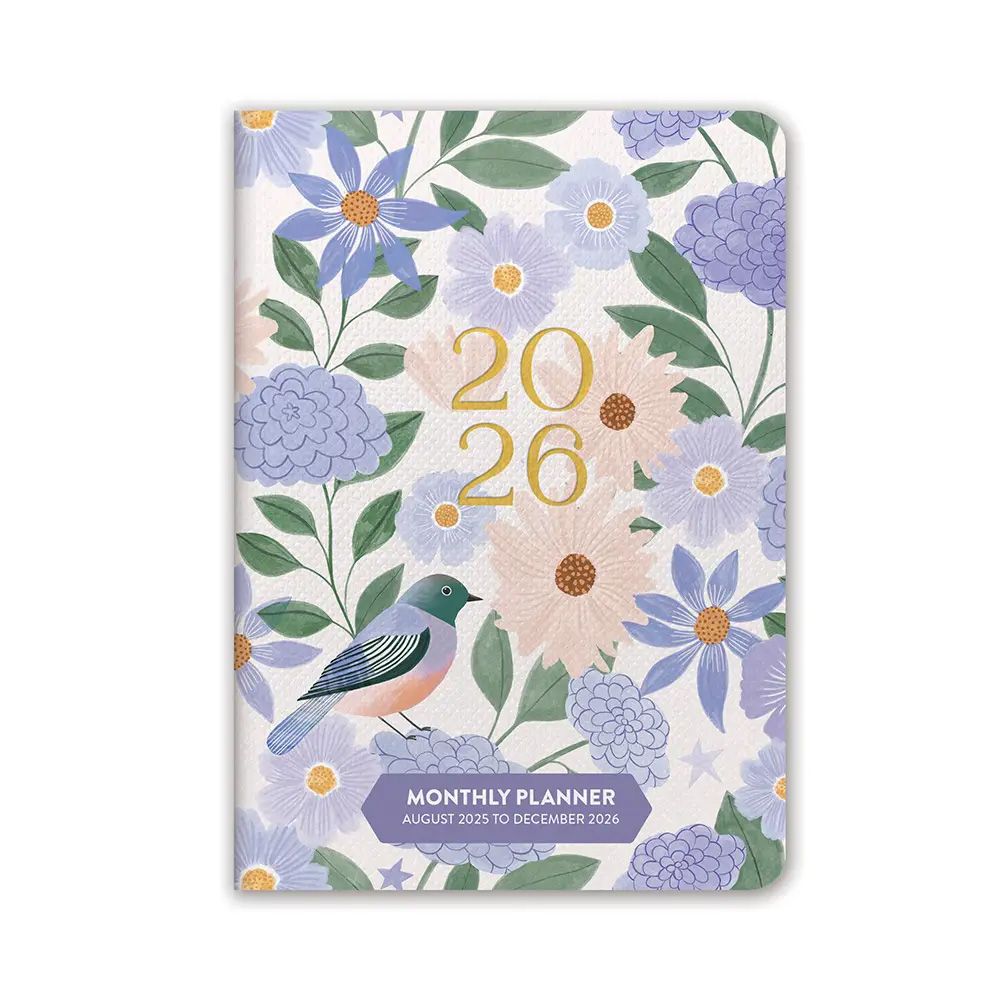 2026 Birds &amp; Blooms Monthly Pocket Planner