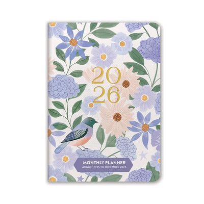 Studio Oh! 2026 Birds &amp; Blooms Monthly Pocket Planner