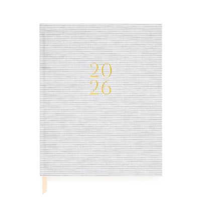 Sugar Paper 2026 Shoreline Stripe Desk Agenda