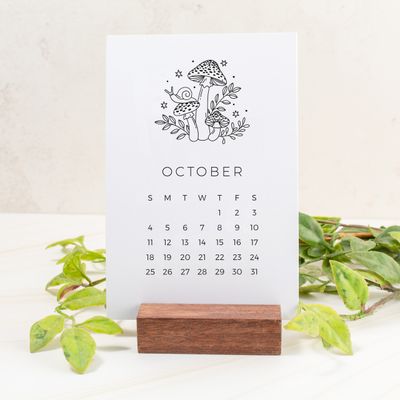 Paper Sushi 2026 Cozy Desk Calendar