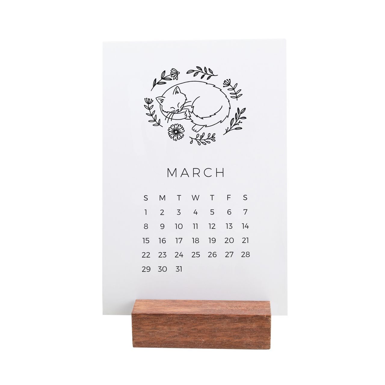 Paper Sushi 2026 Cozy Desk Calendar
