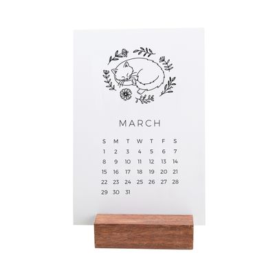 Paper Sushi 2026 Cozy Desk Calendar