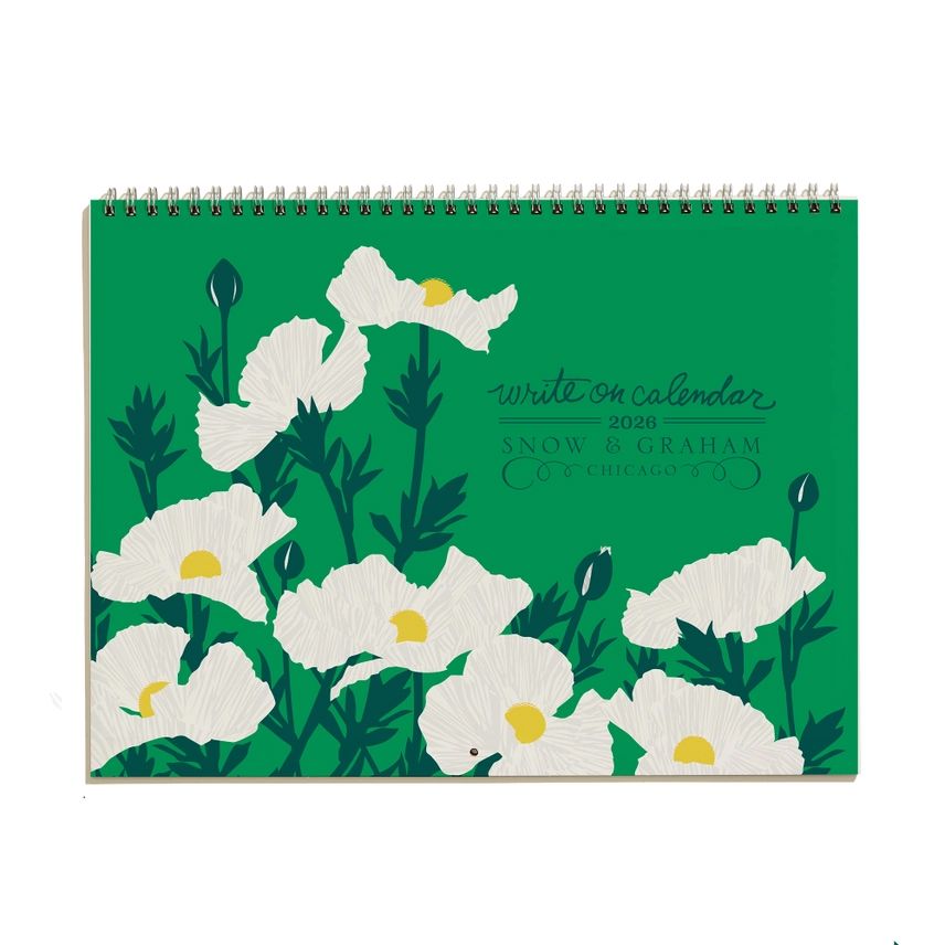 Snow &amp; Graham 2026 Write On Calendar