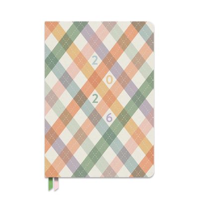 Studio Oh! 2026 Argyle Clara Clothbound Planner