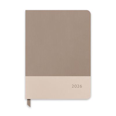 Studio Oh! 2026 Desert Taupe Large Dual-Textured Planner
