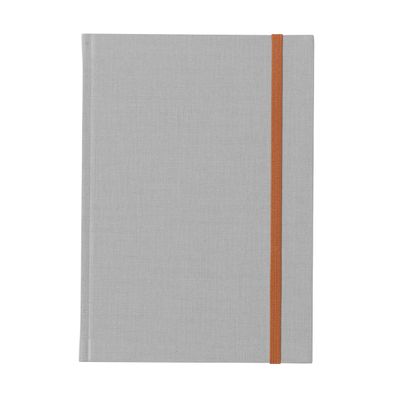 Notem Bea Light Grey Notebook Lined with Band