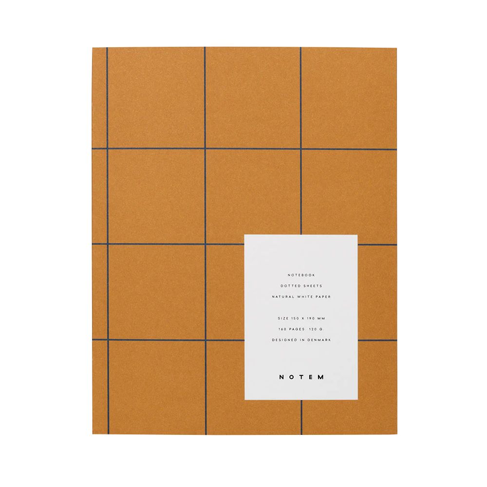 Notem Uma Ochre Notebook Dotted