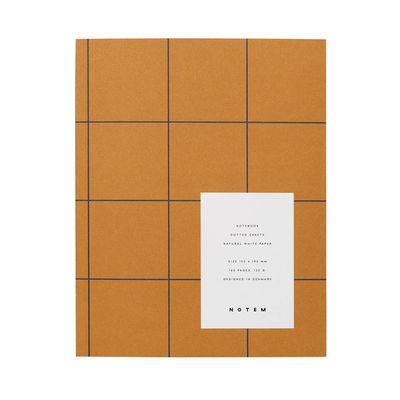 Notem Uma Ochre Notebook Dotted