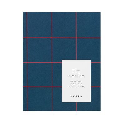 Notem Uma Dark Blue Notebook Dotted