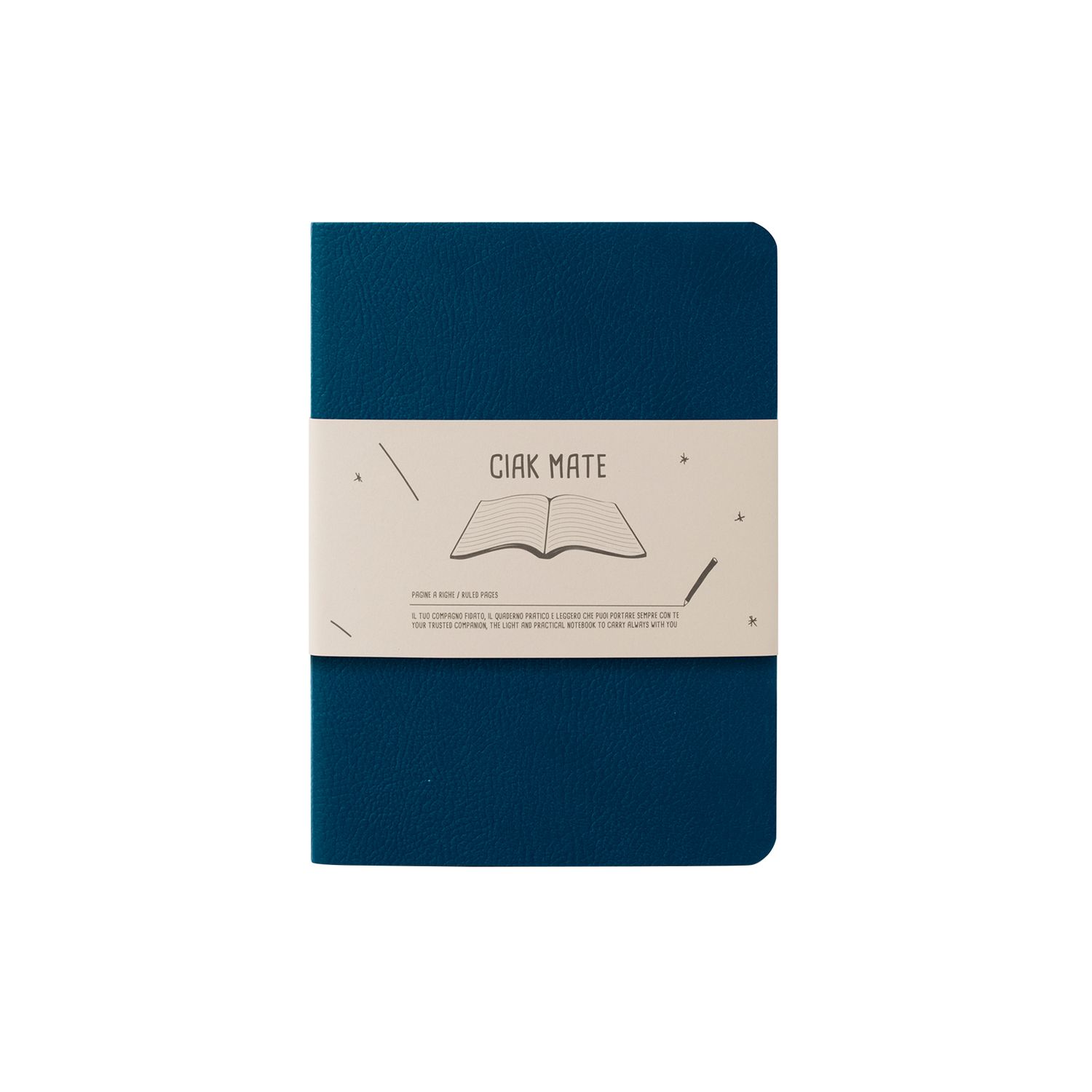 CIAK Mate Slim Notebook 5x7 Lined Blue