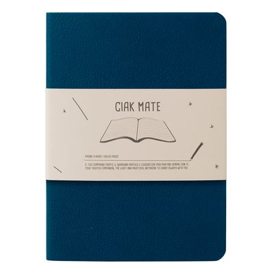 CIAK Mate Slim Notebook A4 Lined Blue