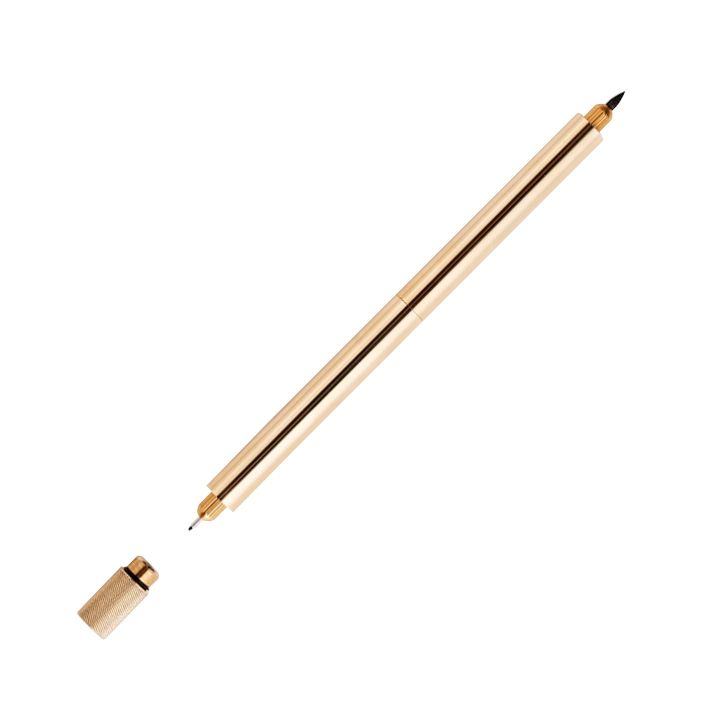 Tom&#39;s Studio Special Edition Lumos Pro Duo Refillable Multitip Pen Brass