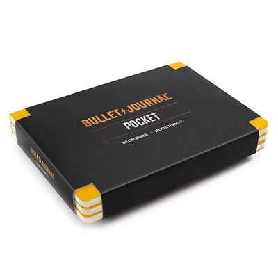 Bullet Journal Pocket Yellow Dotted - Set of 3