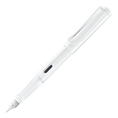Lamy Safari Fountain Pen All White Multi Ring