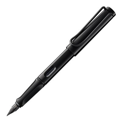Lamy Safari Fountain Pen All Black Multi Ring