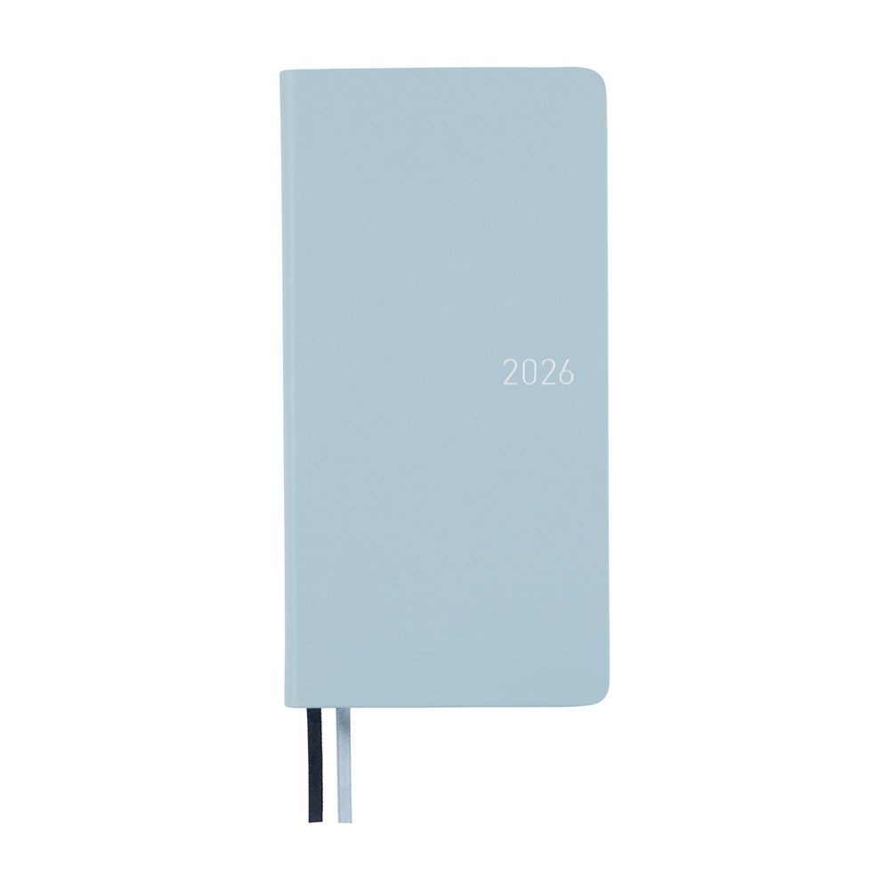 Hobonichi Weeks - Leather: Snow Blue (order Aug 31st 7 pm PT)